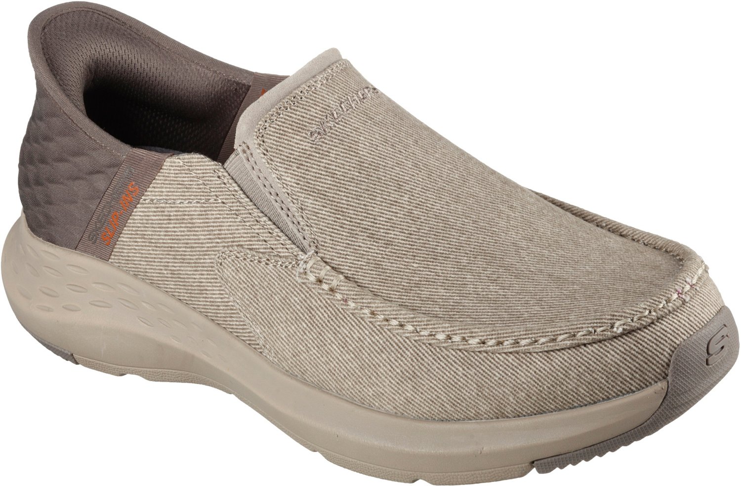 SKECHERS Men's Parson Moc-Toe Twin Gore Slip-In Shoes | Academy