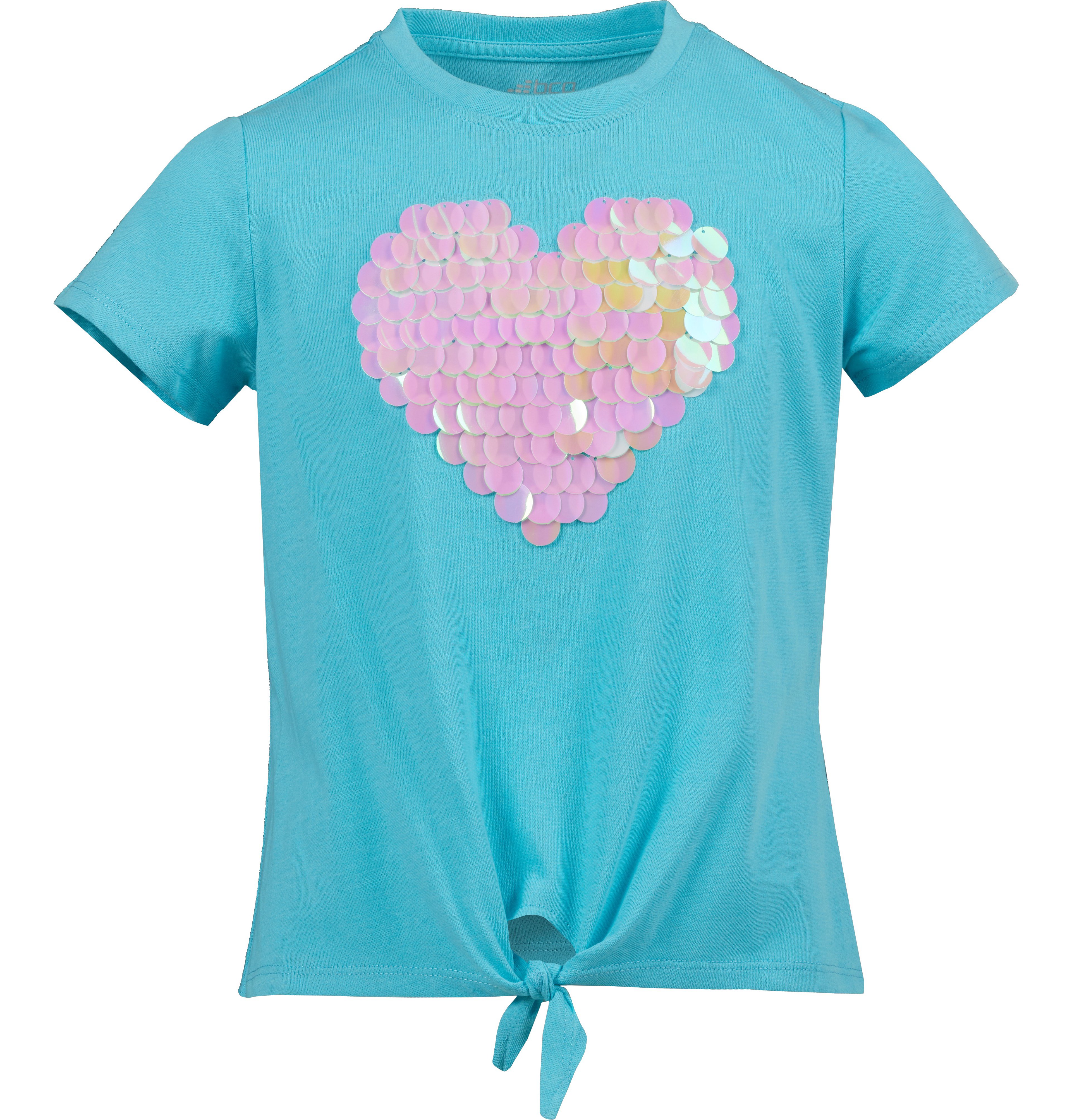 BCG Girls' Flippy Sequin Short-Sleeve T-Shirt