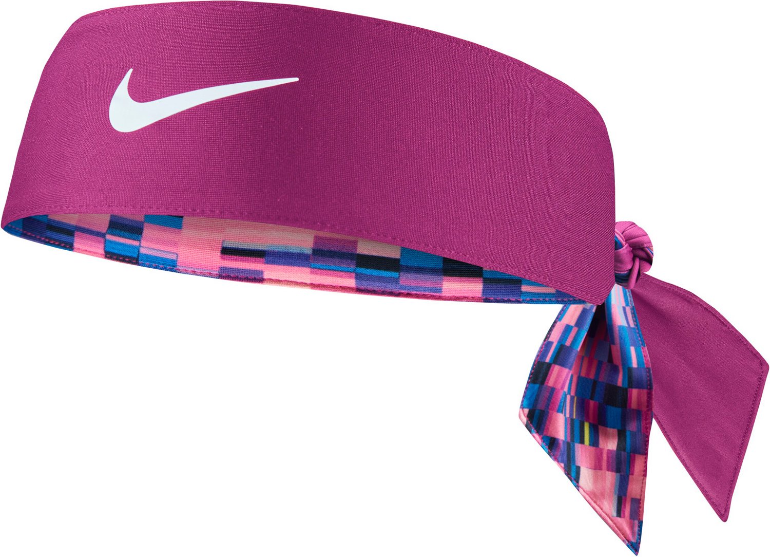 Nike dri fit head tie sale purple