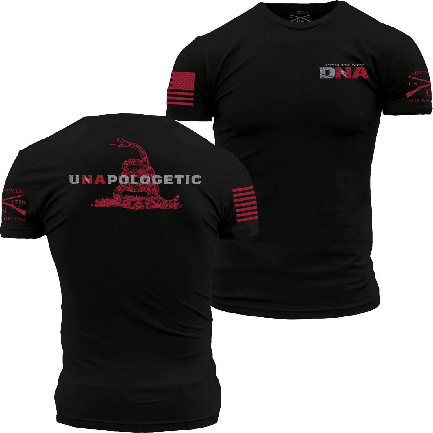 Grunt Style Men's Unapologetically 2A T-shirt - view number 1
