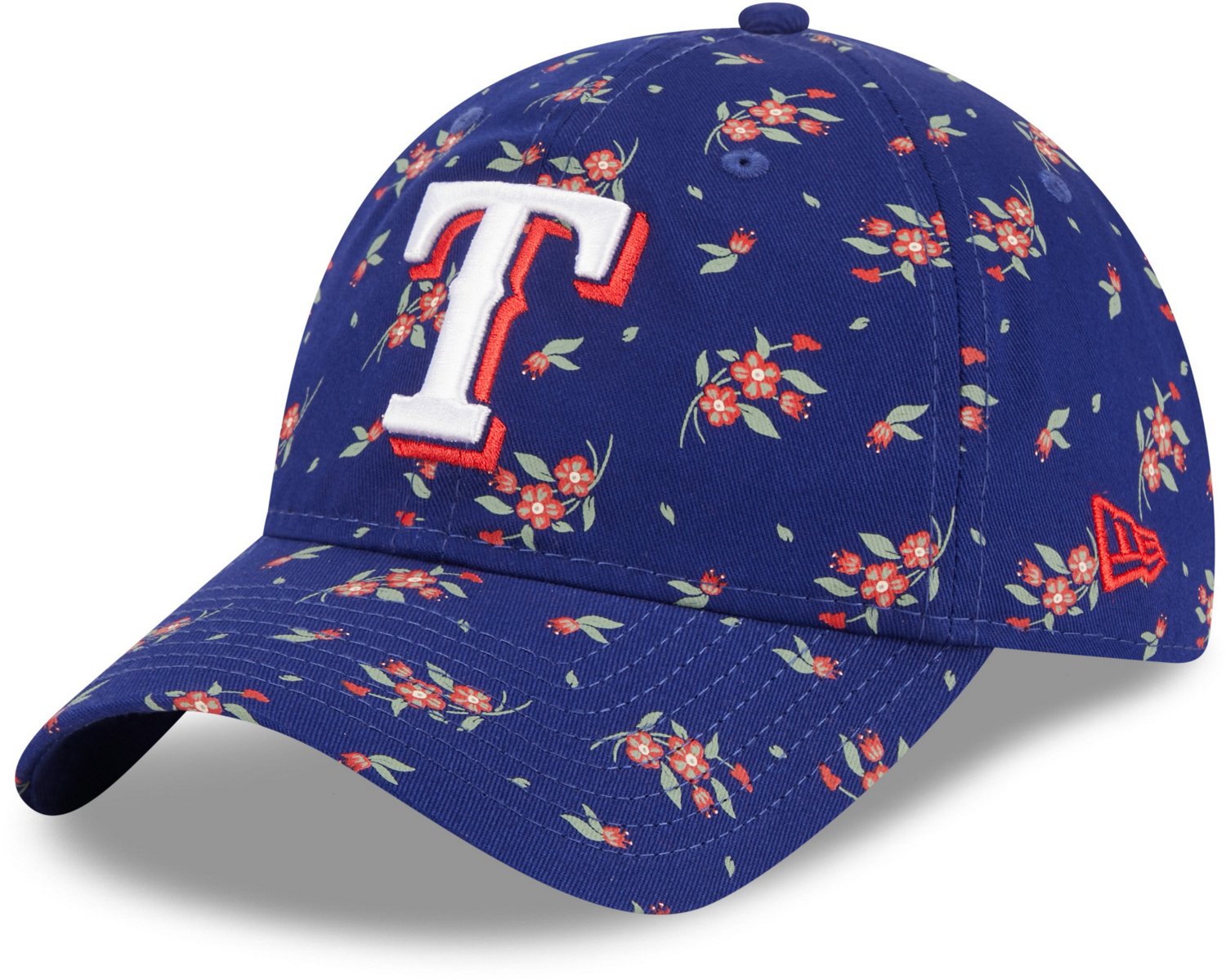 New Era Women's Texas Rangers OTC Bloom Adjustable 9TWENTY Cap