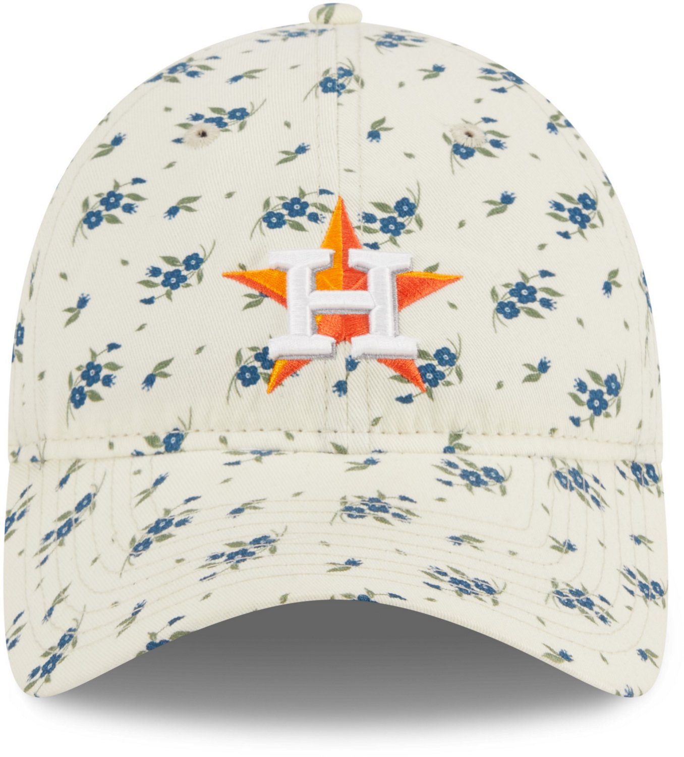 Women's New Era White Texas Longhorns Blossom 9TWENTY Adjustable Hat