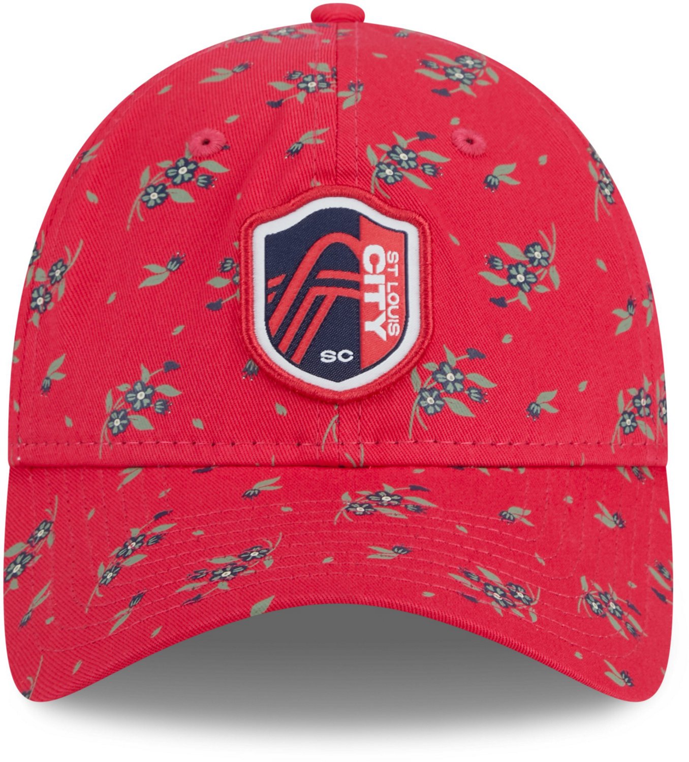 New Era St Louis City SC St. Louis City SC 9FORTY Adjustable Hat - Red