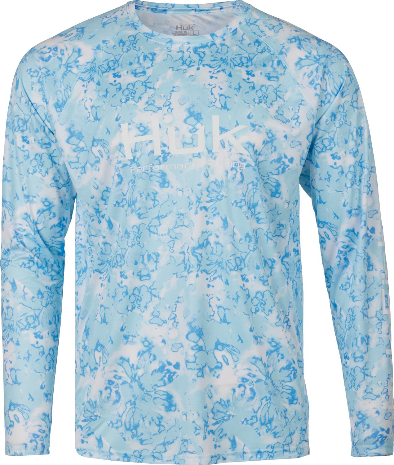 Huk Men's Pursuit Fin Flats Long Sleeve Graphic T-shirt