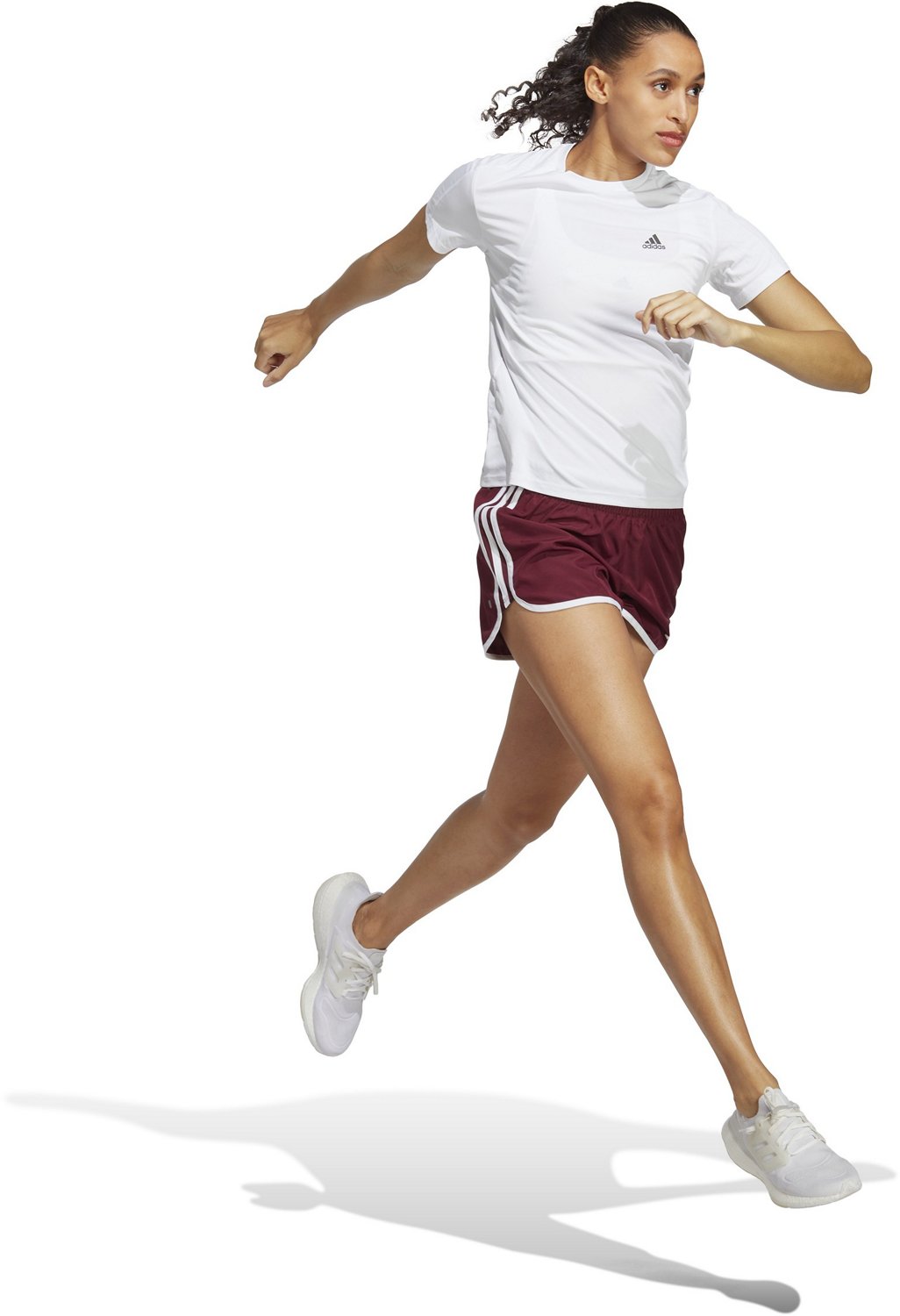 adidas Women's Marathon 20 Shorts                                                                                                - view number 3