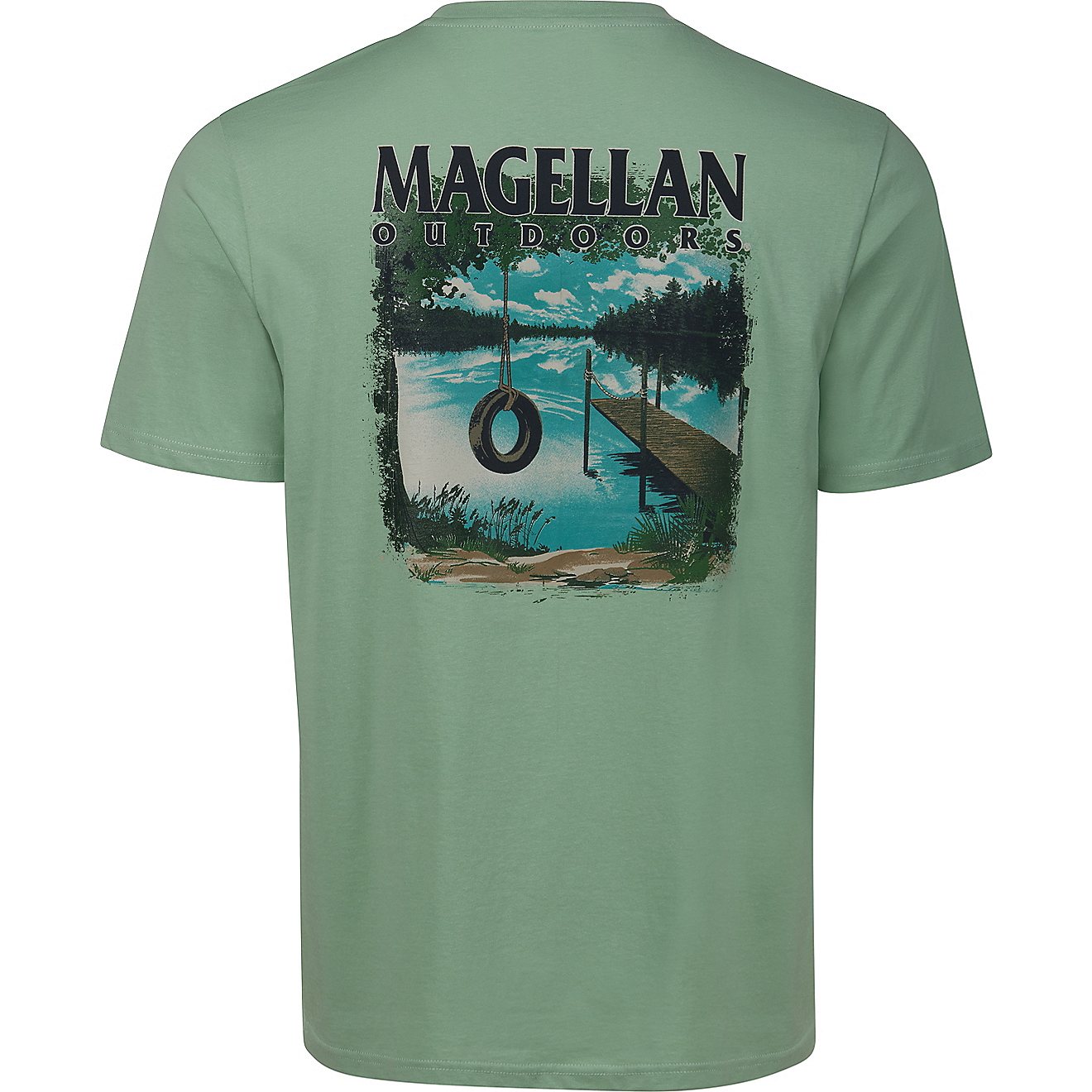 Magellan Outdoors Men's Lake Tire Swing T-shirt                                                                                  - view number 1