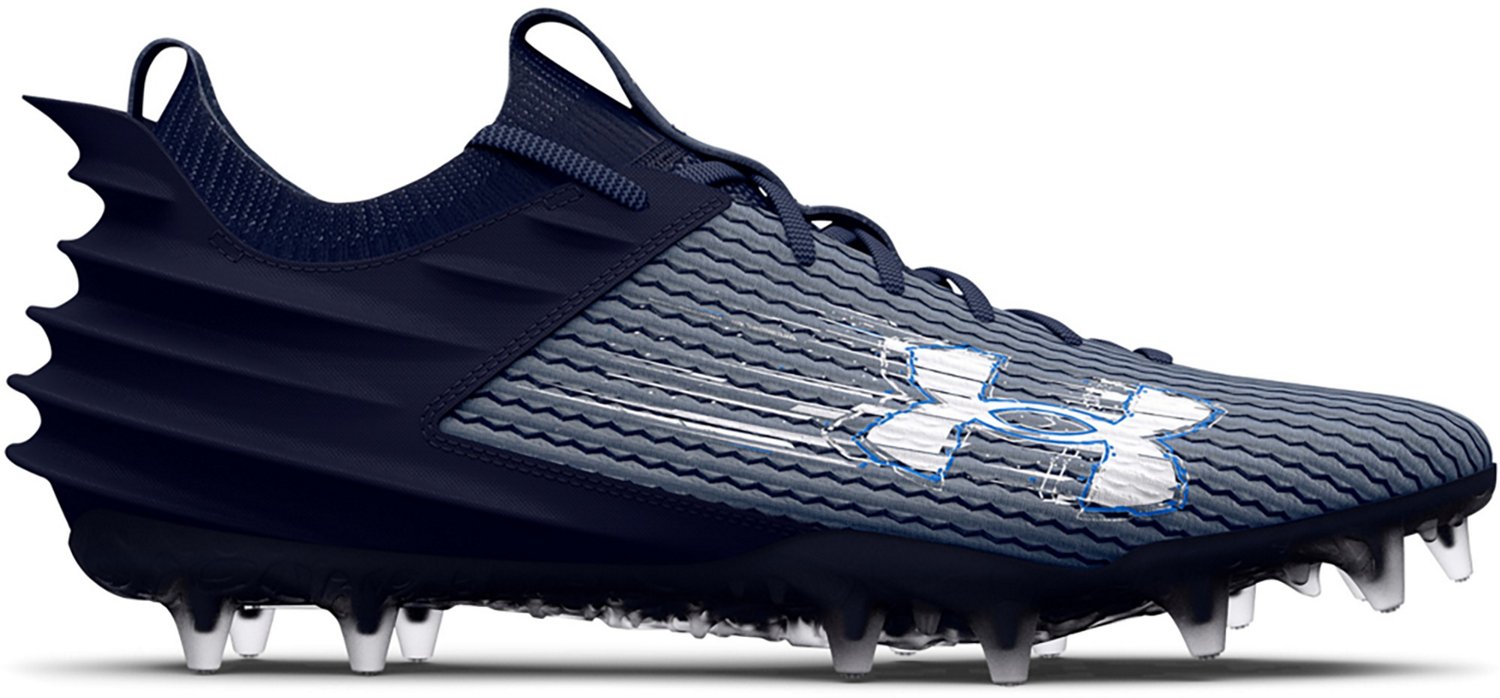 Under Armour Blur Smoke Red Football Cleat-3026330