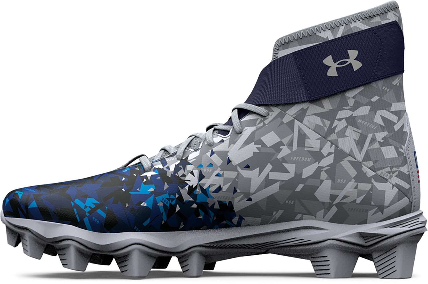 Under Armour Youth Highlight RM LE USA Football Cleats Academy