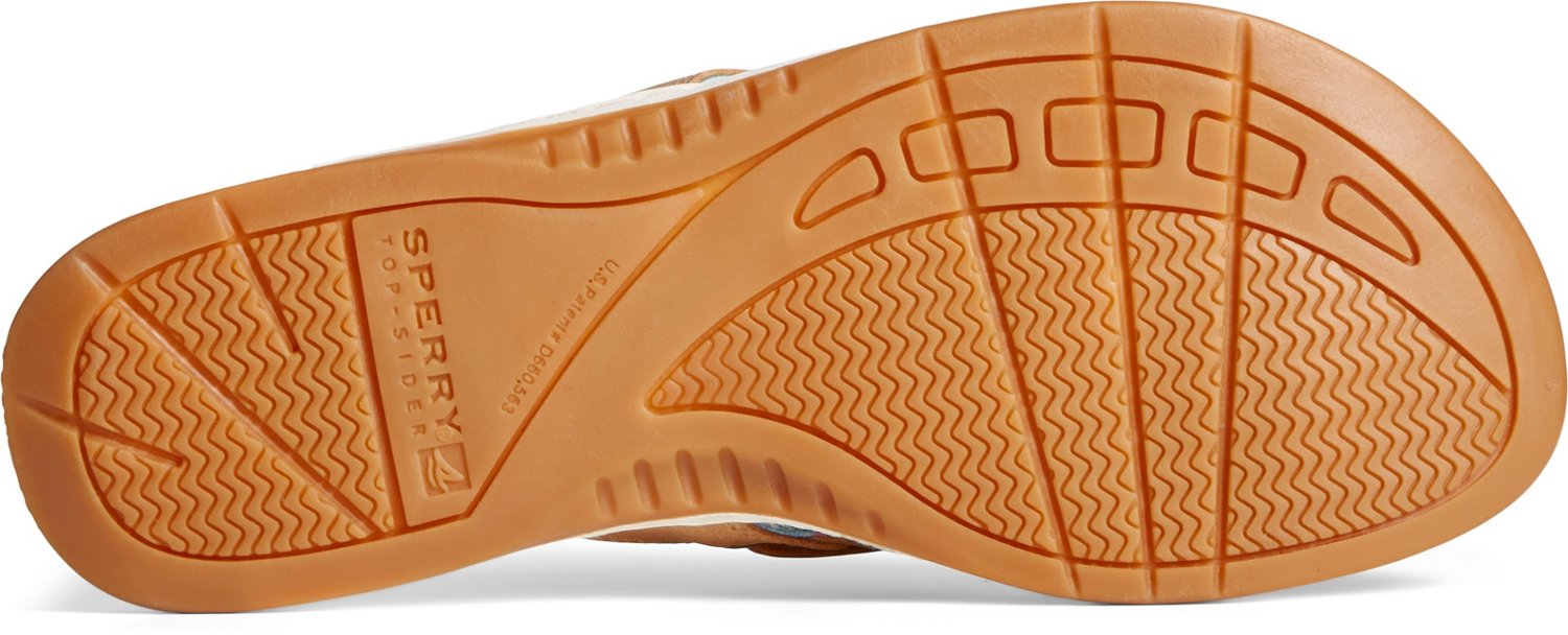Sperry women's seafish thong sandals clearance