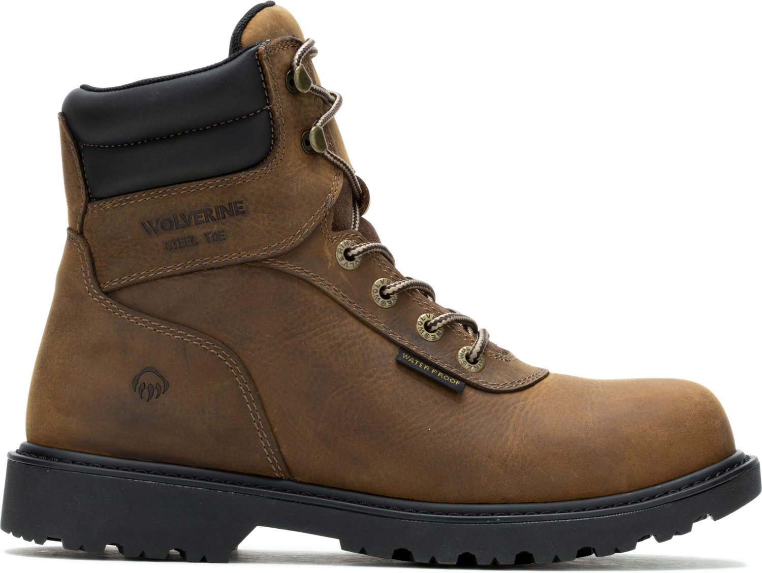 Wolverine Men s Iron Ridge Steel EH Steel Toe Lace Up Work Boots