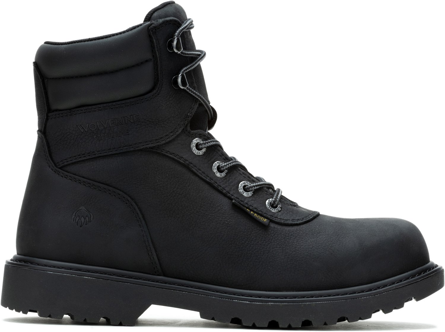 Wolverine steel 2025 toe boots academy