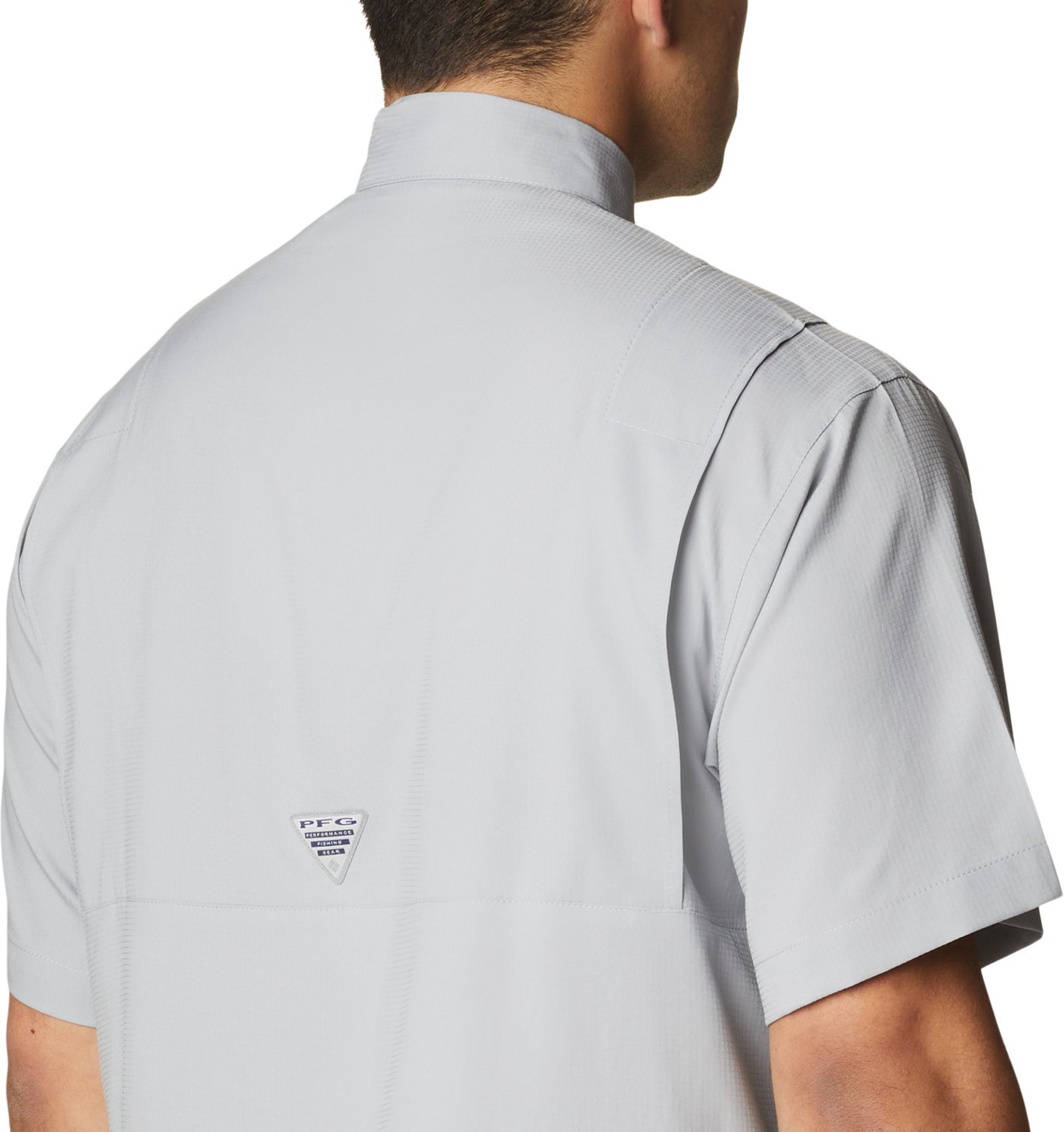 Columbia Sportswear Men’s Big and Tall University of Georgia Tamiami Button-Up Shirt - view number 5