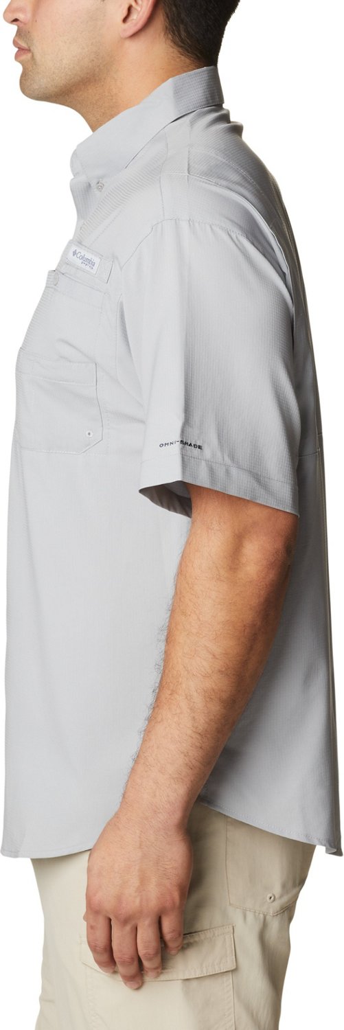 Columbia Sportswear Men’s Big and Tall University of Georgia Tamiami Button-Up Shirt - view number 3