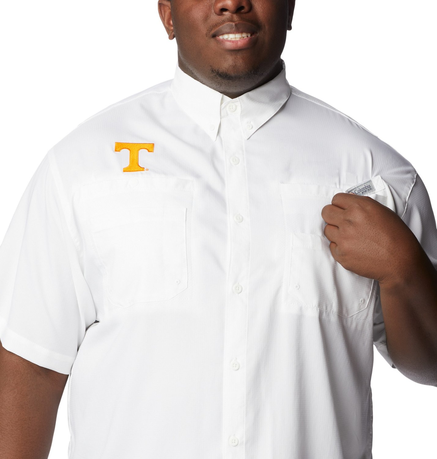 Columbia Sportswear Men's University of Tennessee Tamiami Big and Tall Shirt                                                     - view number 4