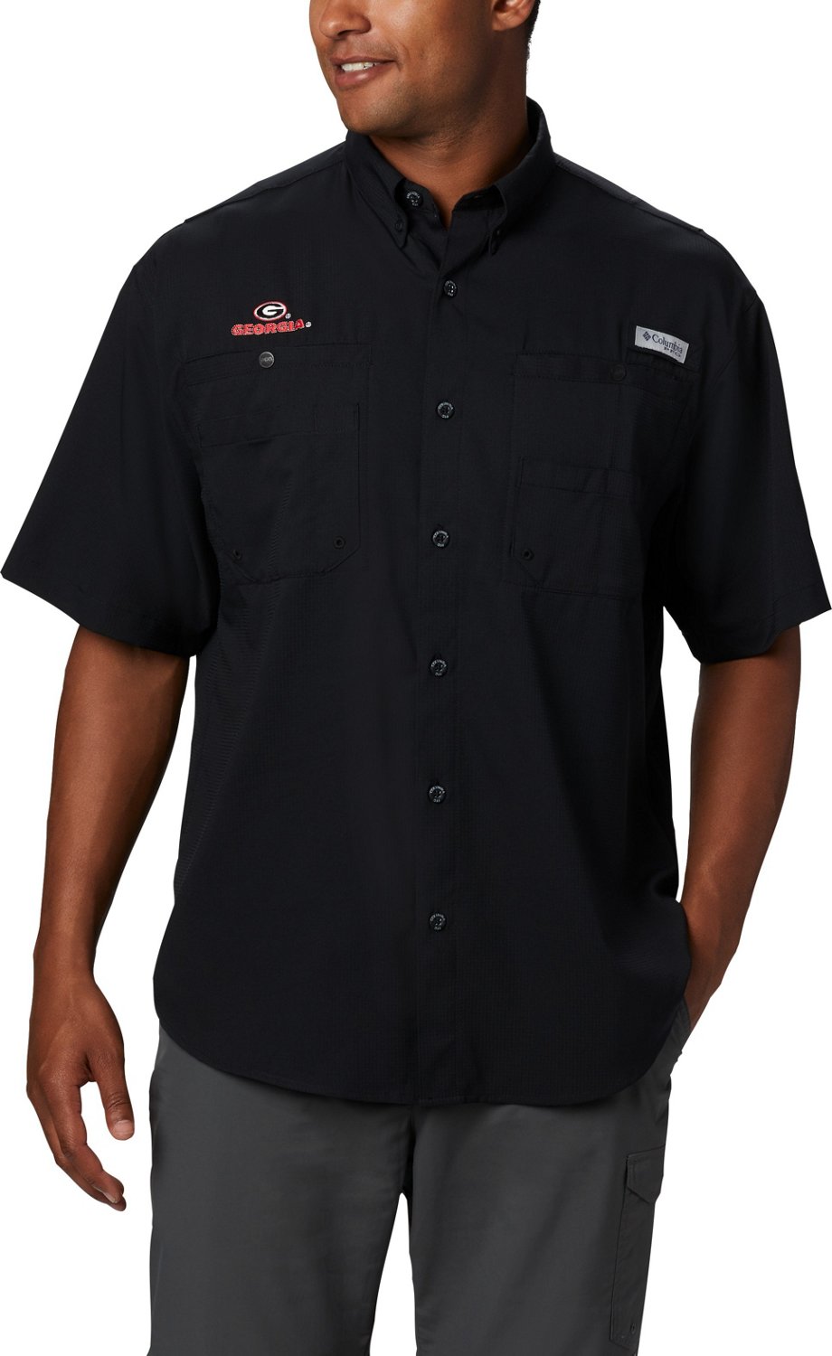 Columbia Sportswear Men’s Big and Tall University of Georgia Tamiami ...