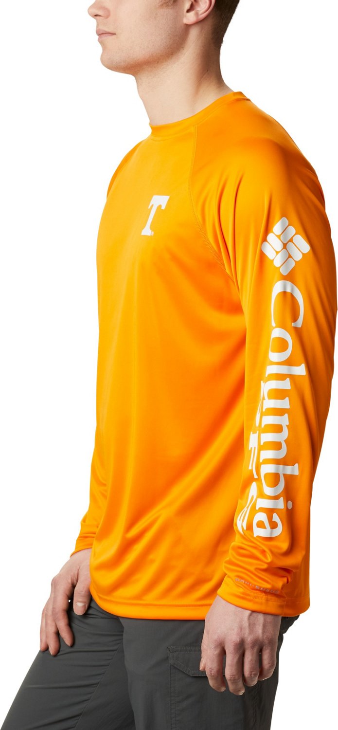 Columbia Sportswear Men's University of Tennessee Big Terminal Tackle Long Sleeve T-shirt - view number 3