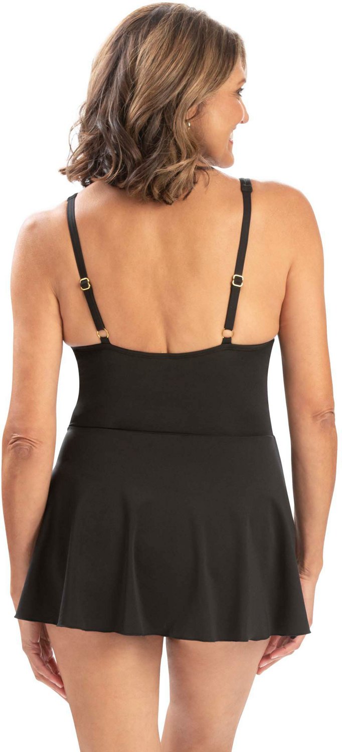 Dolfin Women's Aquashape Solid Swim Dress - view number 2