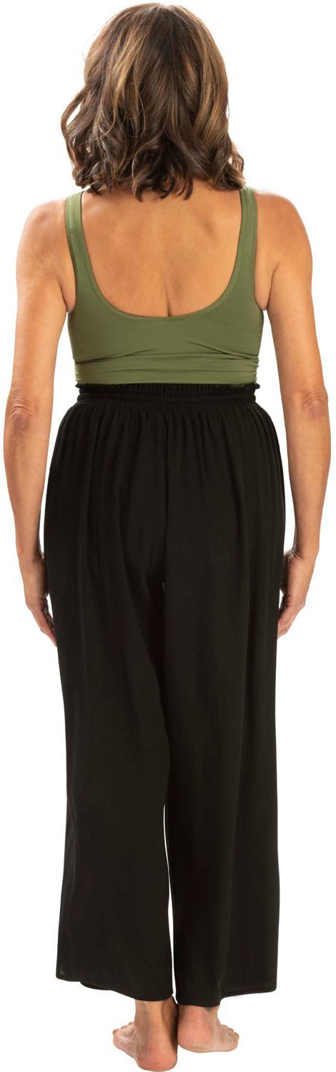 Dolfin Women's Aquashape Solid Palazzo Cover-Up Pants - view number 2