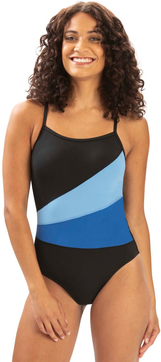 Dolfin Women's Aquashape Colorblock 1-Piece Swimsuit