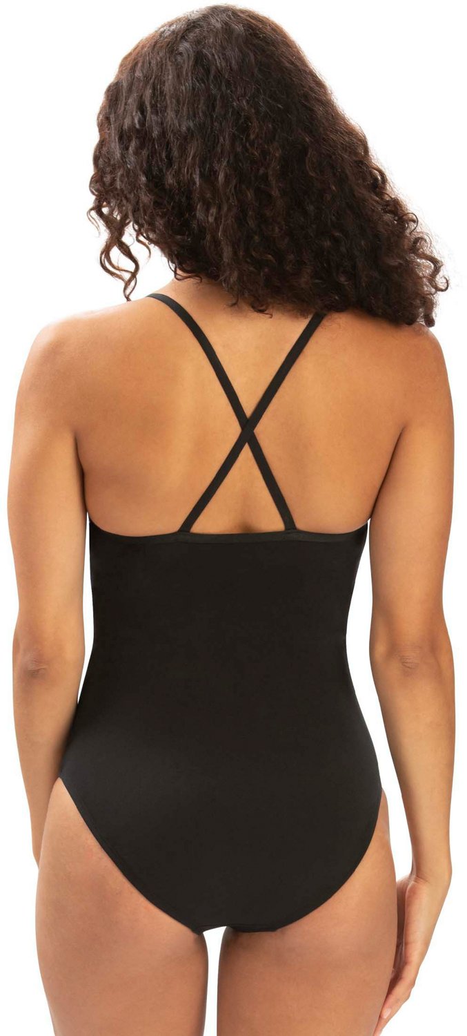 Dolfin Women's Aquashape Colorblock 1-Piece Swimsuit - view number 2