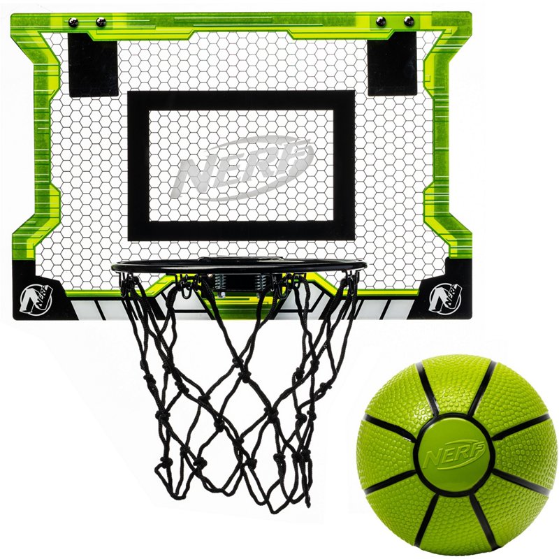 NERF PRO Basketball Hoop Lime Green - Outdoor Games at Academy Sports