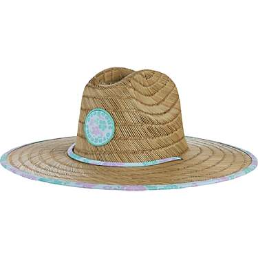 O'Rageous Women's Underbrim Hibiscus Print Lifeguard Hat                                                                        