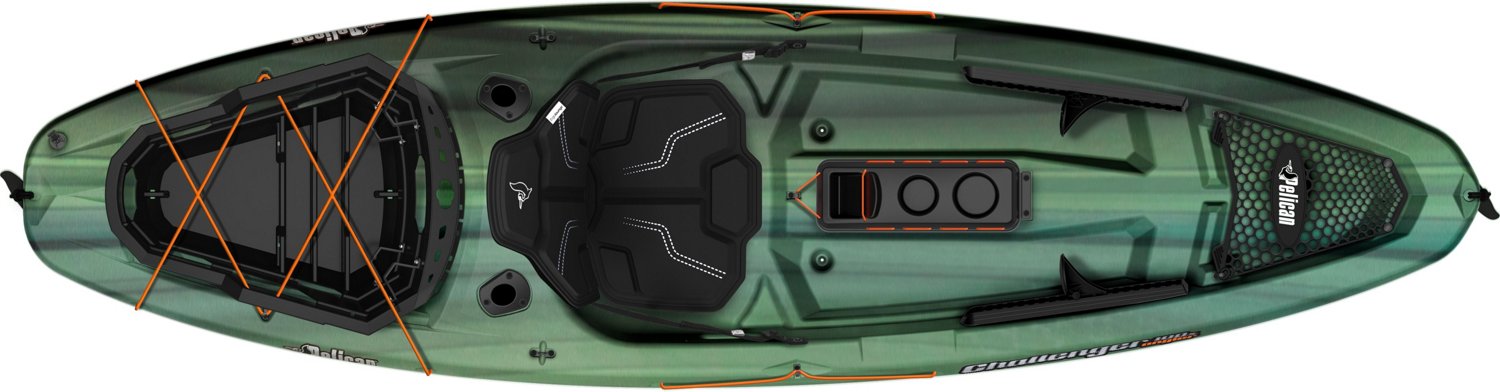 Pelican Challenger 100X 10 ft Angler Sit-On-Top Fishing Kayak - view number 3