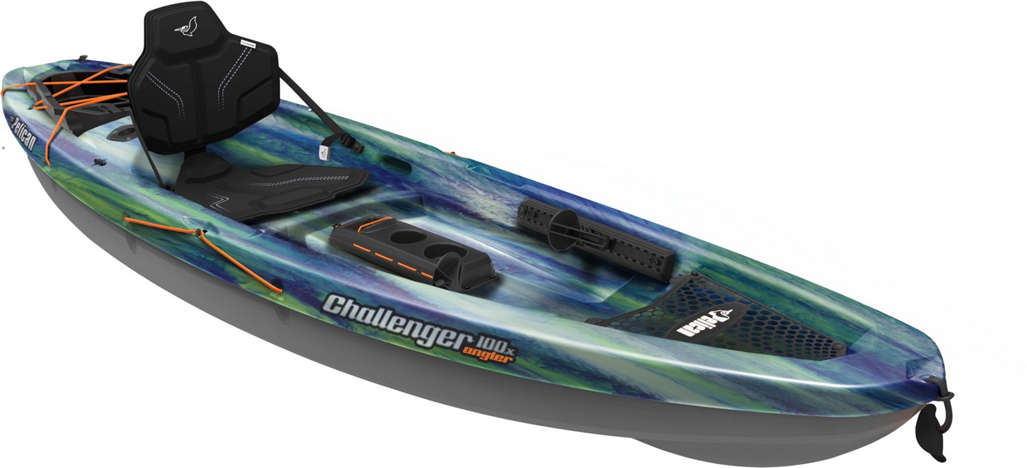 Sentinel 100X Angler Fishing Kayak - Sit-on-Top Kayak - Lightweight - 9.6 ft