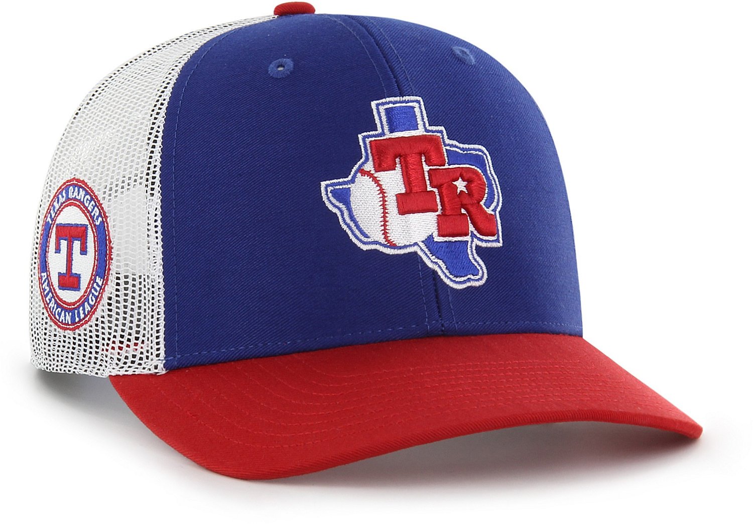 '47 Texas Rangers Side Note Trucker Cap | Academy