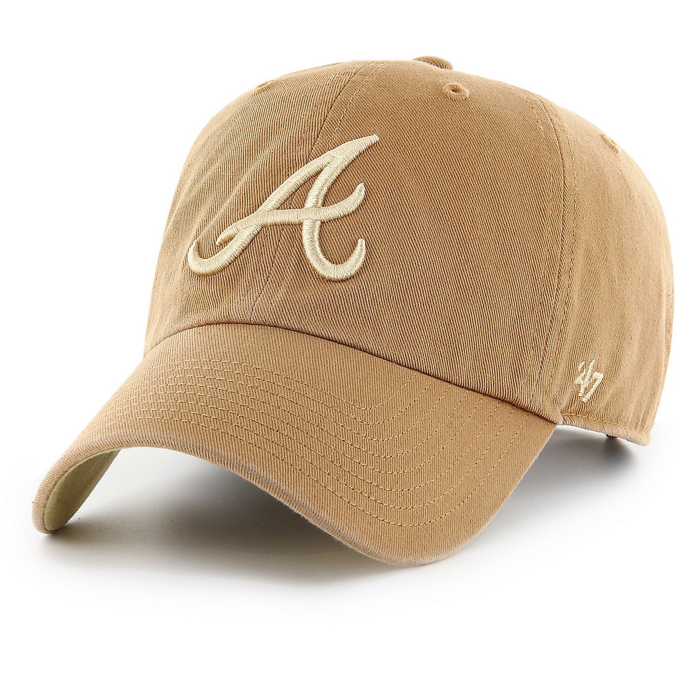 '47 Adults' Atlanta Braves Ballpark Clean Up Cap                                                                                 - view number 1