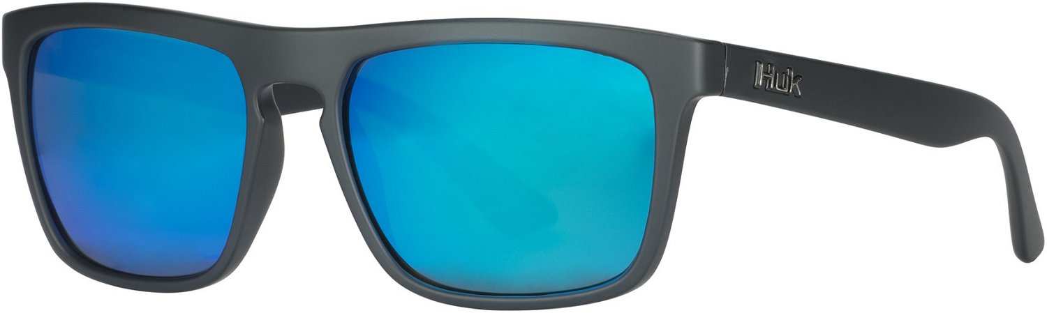 Huk Fishing Polarized Full Frame Sunglasses with Scratch