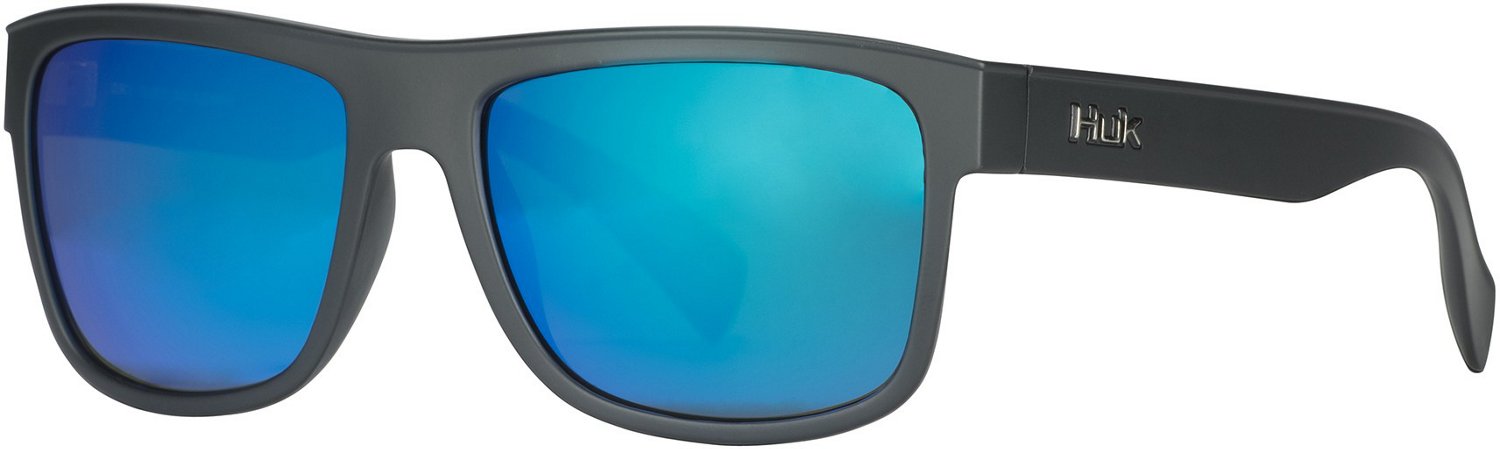 HUK Men's Polarized Lens Eyewear with Performance Frames, Fishing, Sports &  Outd