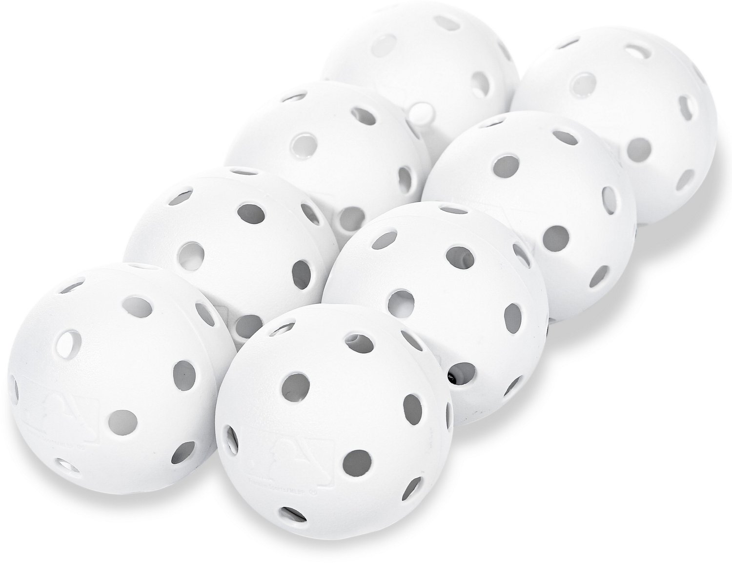 Franklin Sports Future Champs MLB Plastic Baseballs 8Pack Academy