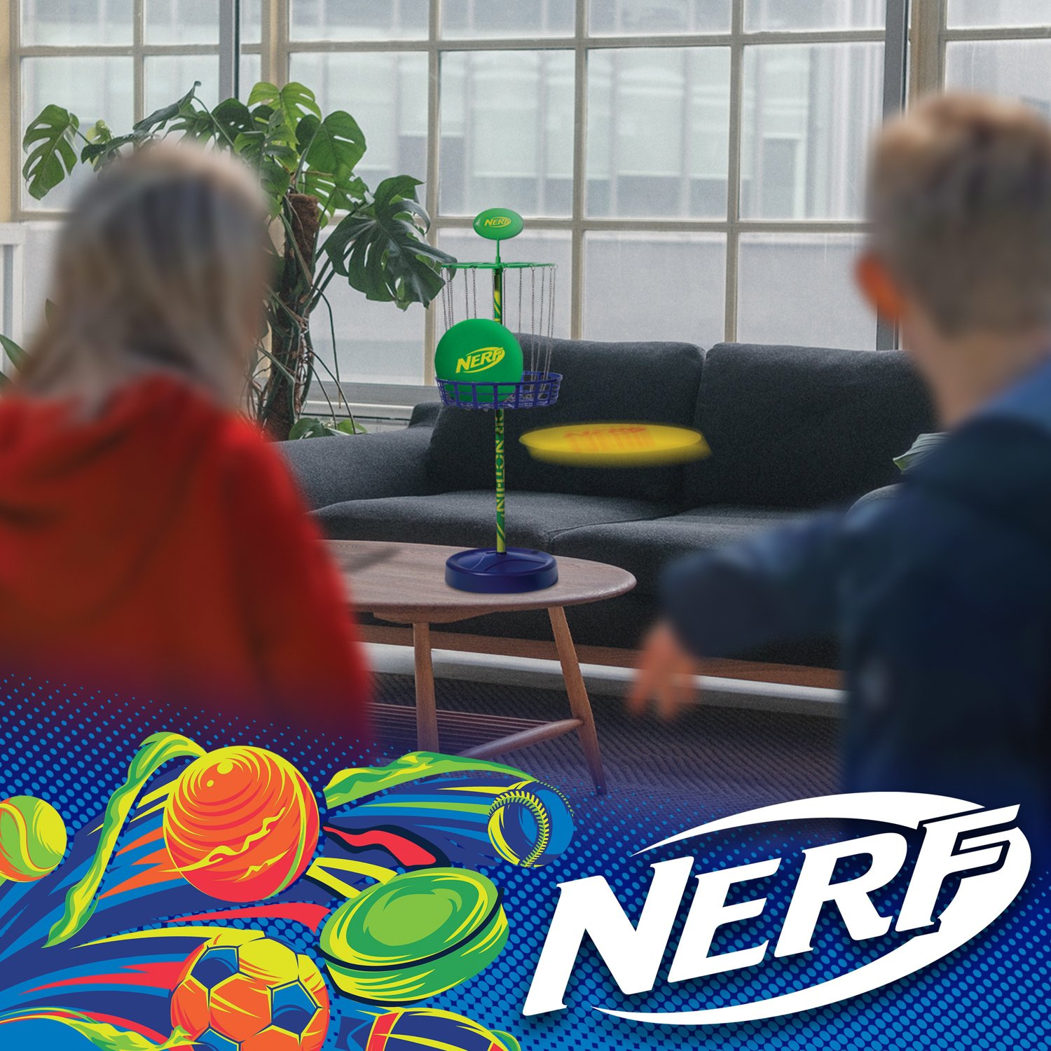 NERF Disc Golf Starter Set Academy