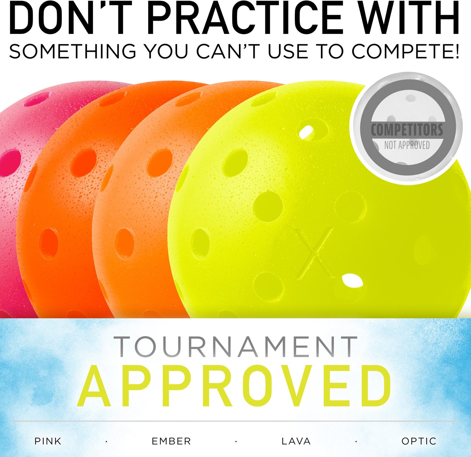 Franklin X-40 Performance Outdoor Pickleball Balls                                                                               - view number 5