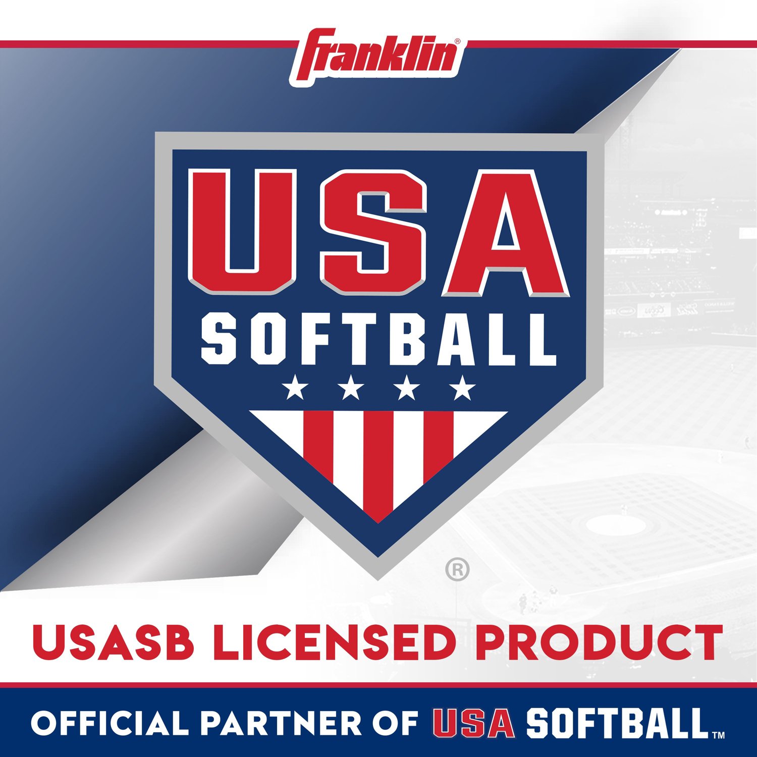 Franklin USA Foam Practice Softballs 4Pack Academy