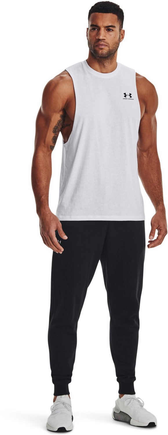 Under Armour Men's Sportstyle Left Chest Cut-off Sleeveless Top | Academy