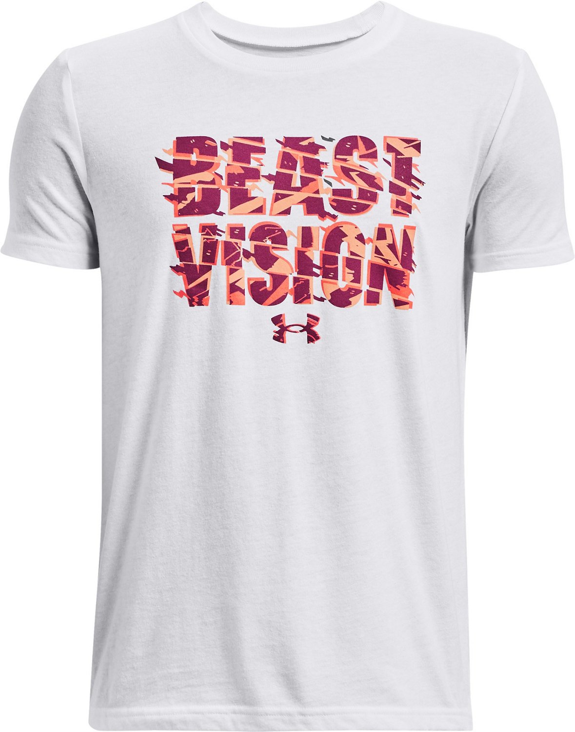 Under Armour Boys Football Beast Vision T shirt Academy