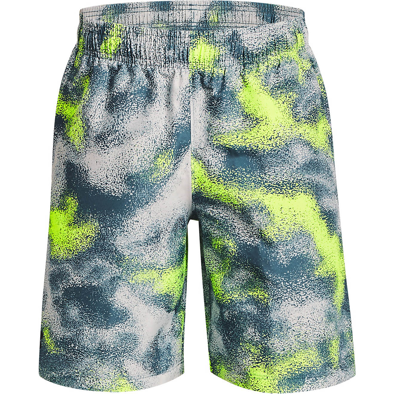 Under Armour Boys' Woven Printed Shorts                                                                                          - view number 1