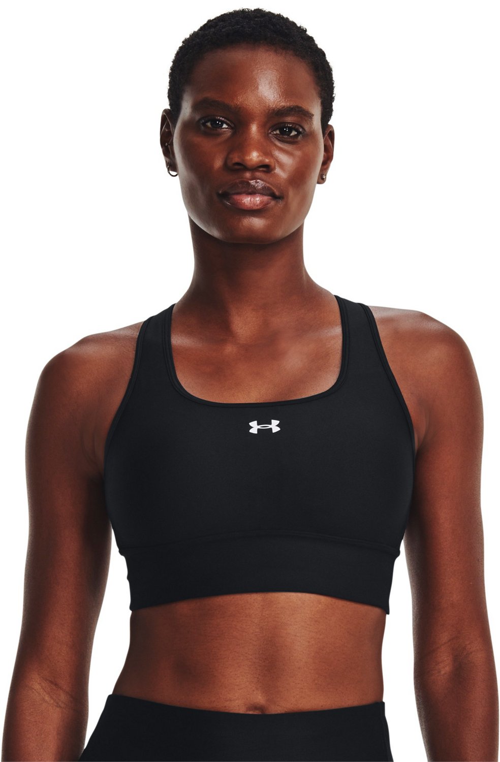 Under Armour Women's Crossback Longline Medium Support Sports Bra Academy
