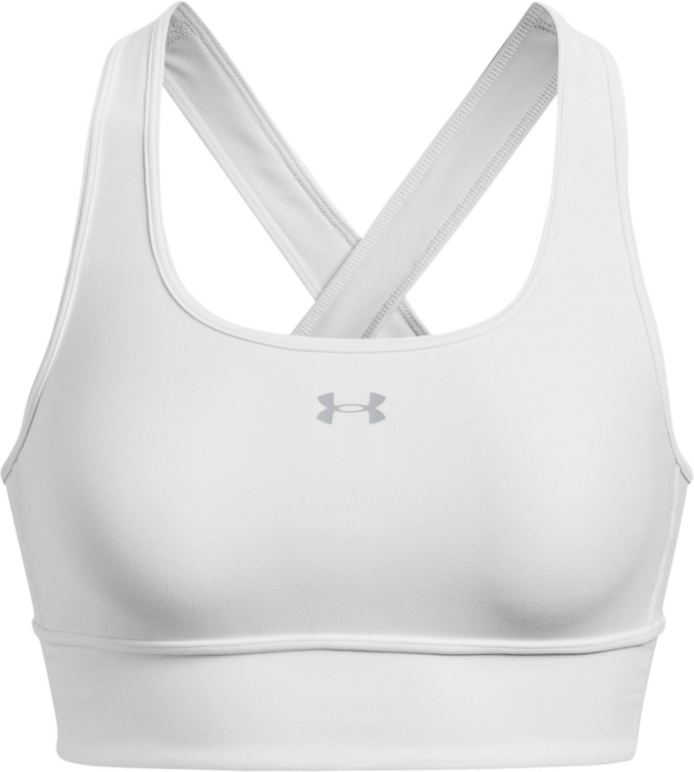 Under Armour Women's Crossback Longline Medium Support Sports Bra Academy