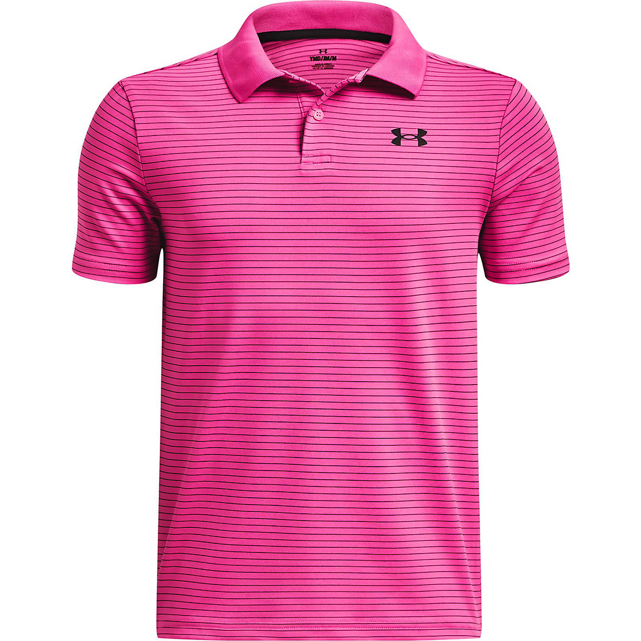 Under Armour Boys' Performance Stripe Polo Shirt                                                                                 - view number 1