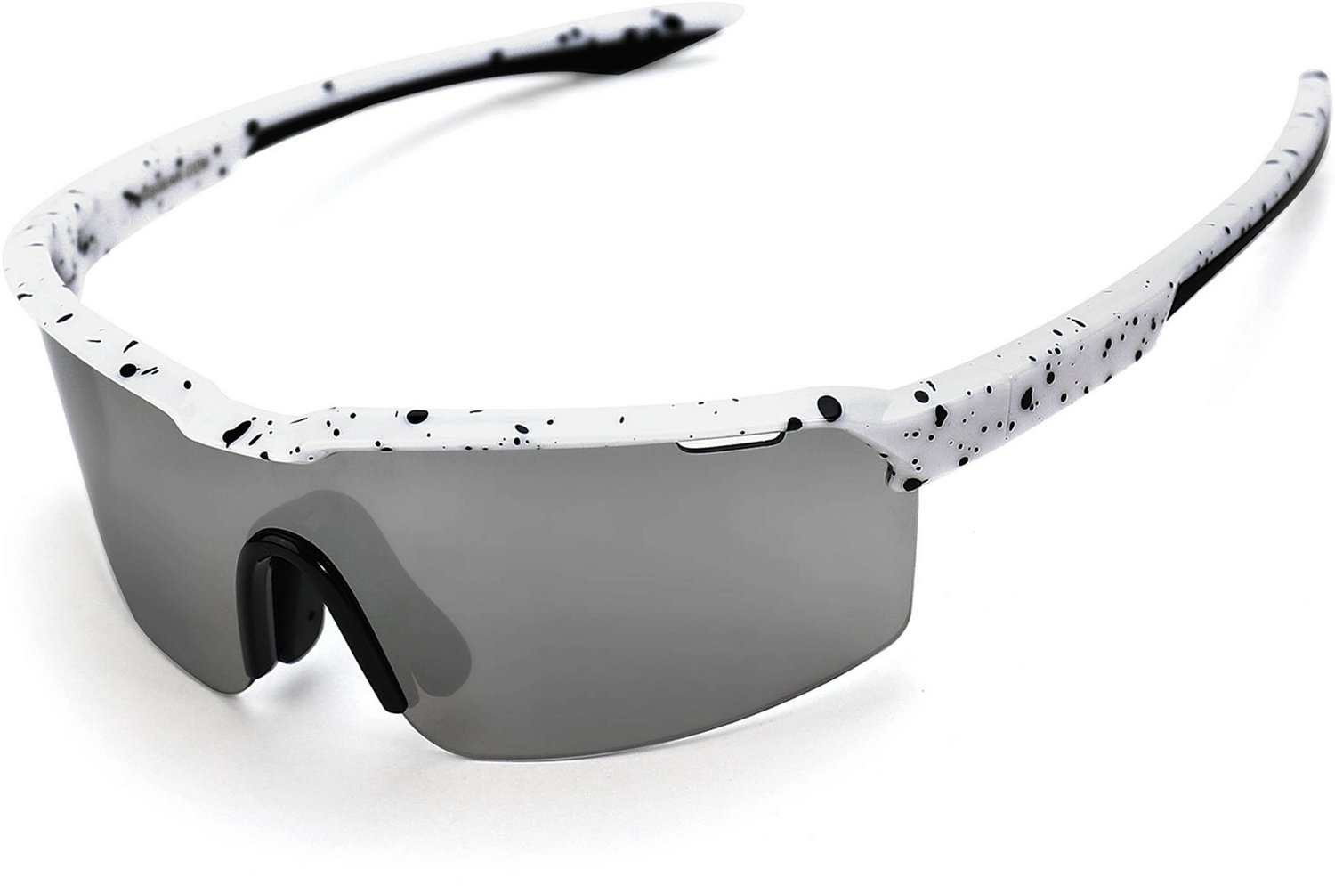 PUGS Adults' Lifestyle Rimless Blade Polarized Wrap-Around Sunglasses