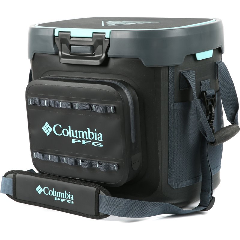 Columbia Sportswear PFG 36 Can Leakproof High Performance Welded Cooler Black/Black, 36 Cans - Prsnl Coolrs Soft/Hard at Academy Sports