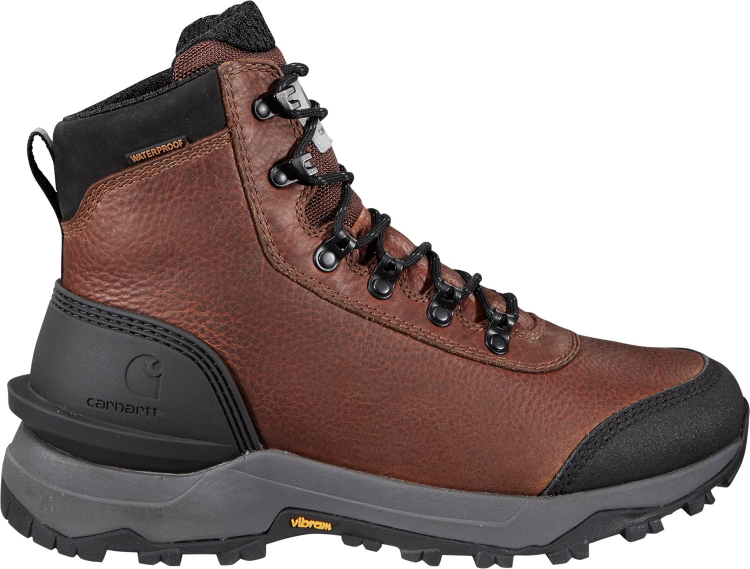 Carhartt Men s Insulated Outdoor Non Safety Toe Waterproof 6 in Hiker Boots Academy