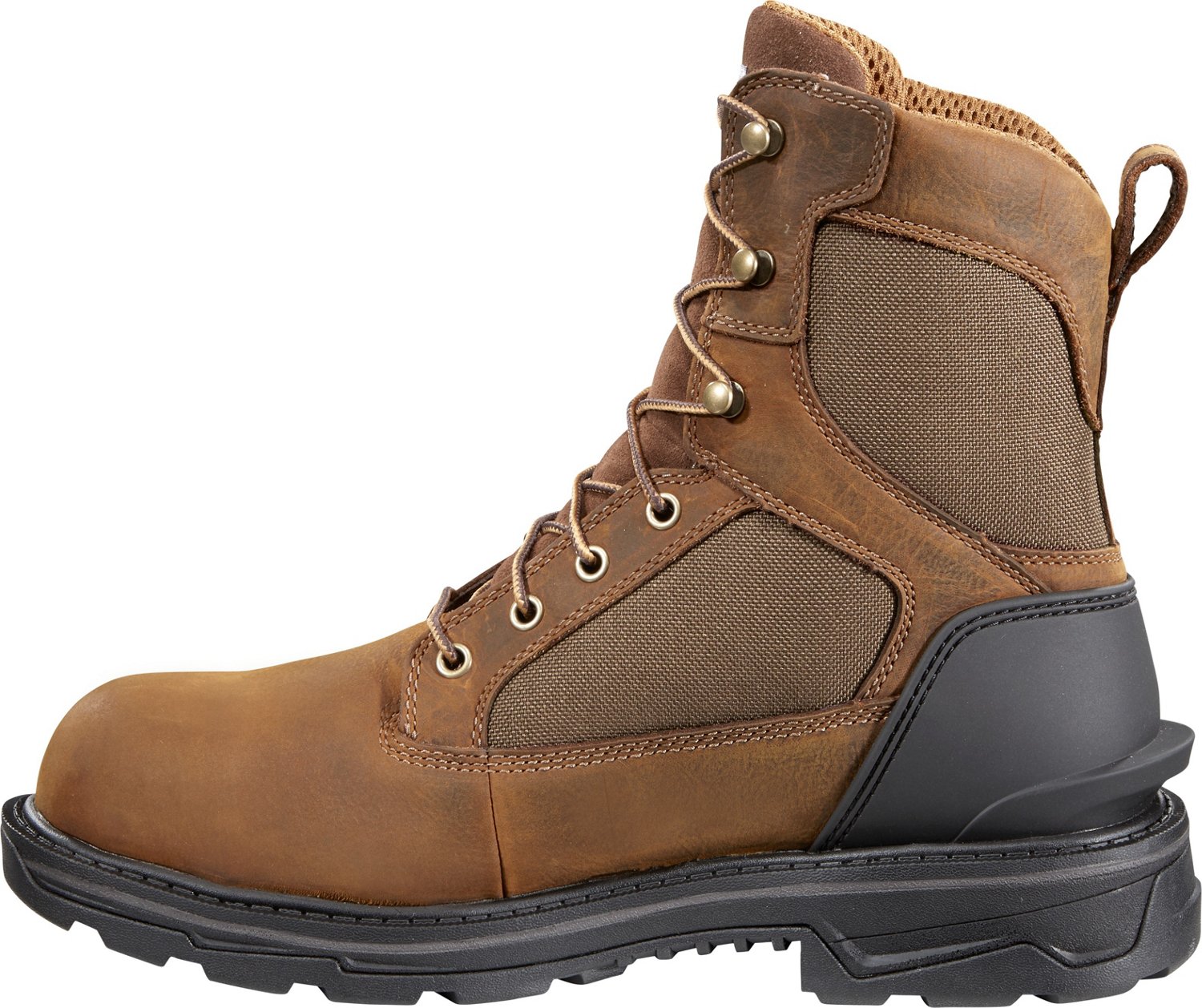 Carhartt Men's Ironwood 8 in Waterproof Soft Toe Work Boots - view number 2