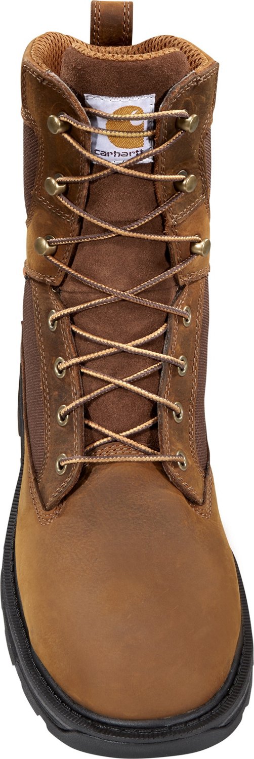 Carhartt Men's Ironwood 8 in Waterproof Soft Toe Work Boots - view number 5