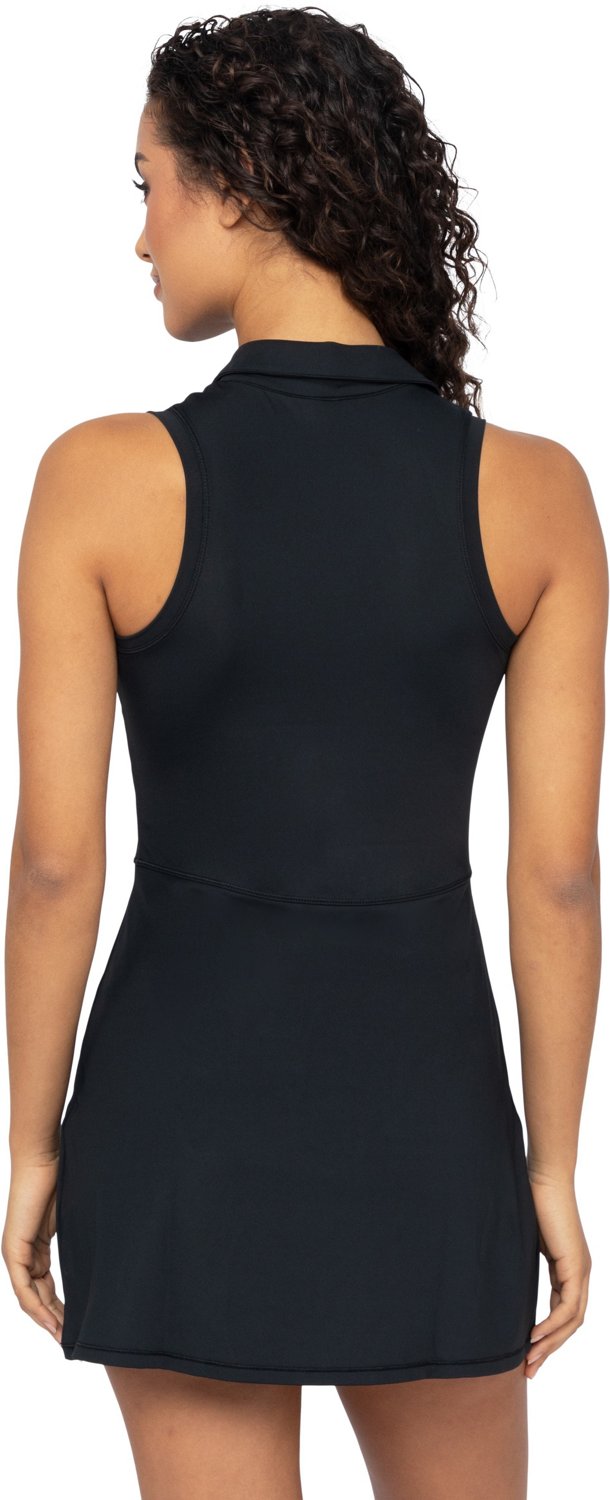 90 Degree by Reflex Women's Airlux Racerback Collar Charm Pleated Dress                                                          - view number 3