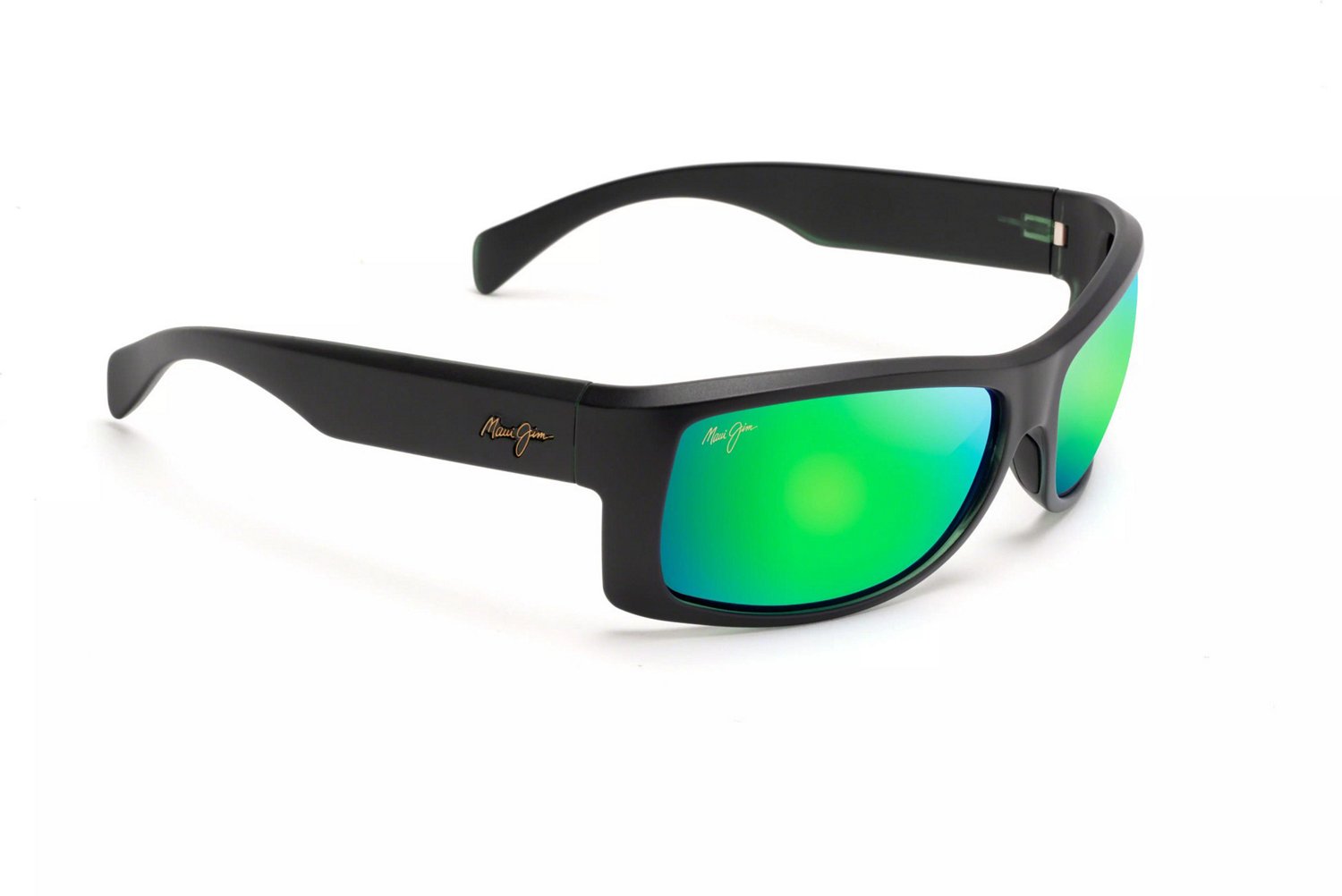 Maui Jim Men's Equator Polarized Wrap Rectangle Sunglasses Academy