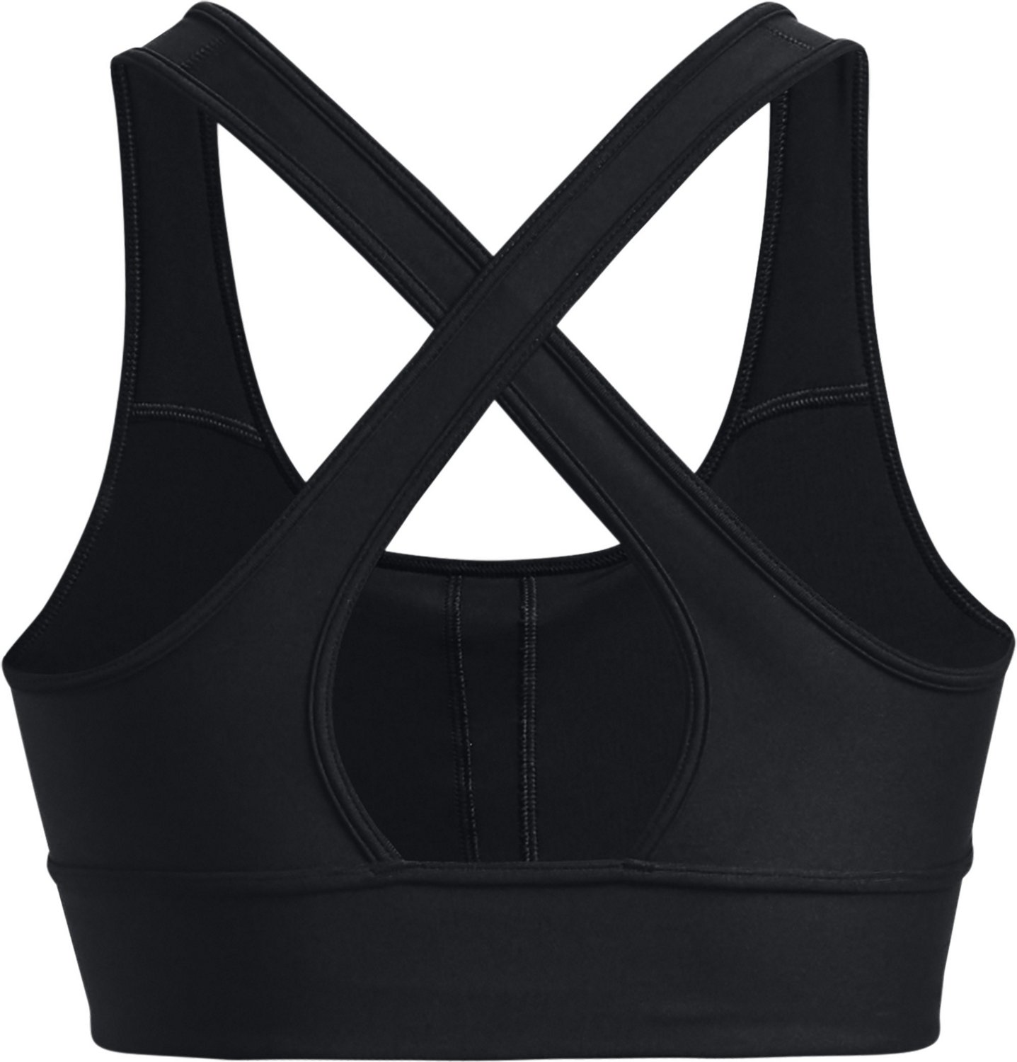 Under Armour Women's Crossback Longline Medium Support Sports Bra Academy